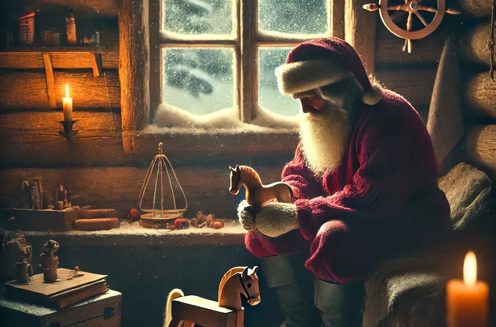 Ein Entschuldigungsschreiben des Weihnachtsmannes