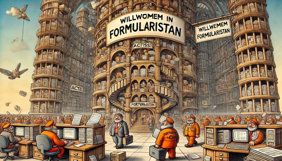 Stilles Geständnis aus Formularistan