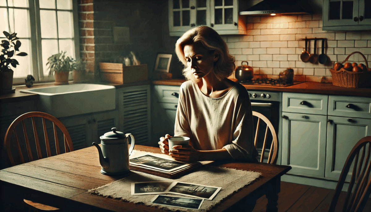 Stilles Geständnis einer Mutter