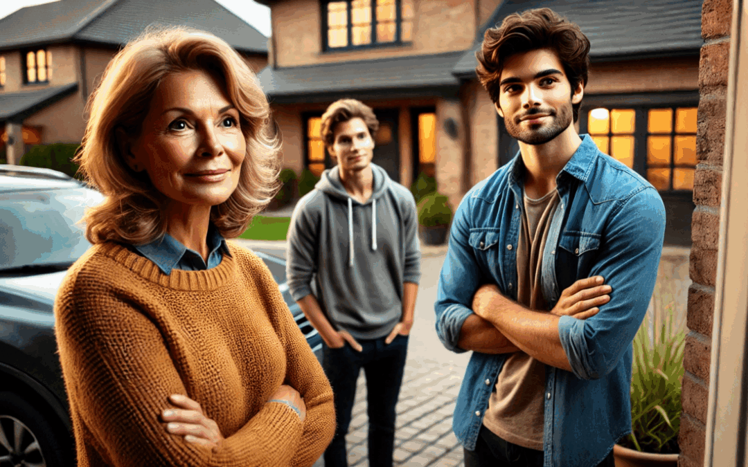 Stilles Geständnis einer Schwiegermutter