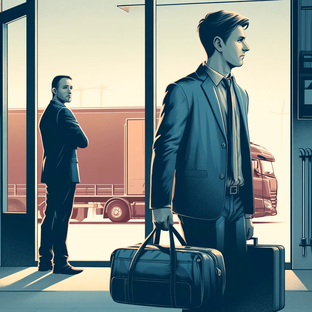 Stilles Geständnis eines Bosses