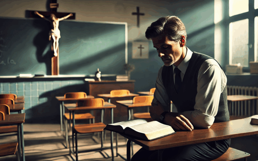 Stilles Geständnis von Viktor Schmidt – Religionslehrer